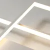 新しい到着白/白LED天井シャンデリアのためのシーリングスタディルームベッドルームアルミ現代LED天井シャンデリア