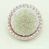 Hot vente en gros Bijoux Charms Vintage Flower Diy Bracelet anneau accessoires de mode boutons boucles 200pcs / lot 4 Taille 5 Couleur livraison gratuite