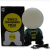 Superman led night lights for kids batman Book child light holiday Christmas decoration night lights Bedroom Desk table color ligh8437912