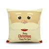 Federa per cuscino natalizio 2016 Federe per cuscini carini carini Cartoon renne regalo di Natale Federe per cuscini da 18 pollici