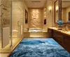 wall papers home decor 3D ocean world glacier floor flooring for living room and bedroom