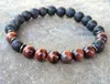 red beads bracelets