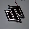 Auto Styling 8 05 cm 8 cm weiß Blau Rot 5D Hinten Abzeichen Glühbirne Emblem Logo led Licht Aufkleber lampe Für Suzuki Zuki Alto Jimny Swift278C