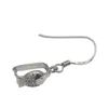 Beadsnice 925 스털링 실버 Earwire 프랑스 훅 핀치 보석 걸쇠 댕글 귀걸이 커넥터 Handmade Gift ID 34555
