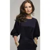 2016 Jesień Kobiety Office Work Dorywczo Szyfonowa Sukienka Bandaż Bodycon Eleganckie Formalne Party Dresses Vestidos Plus Size