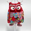 Nya Barnväska Ryggsäck Fashion Owl Style Baby Kids School Bags Kinas nationella egenskaper Barn axlar Väska YC8107