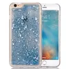 Dla iPhone'a 7 7 plus 6s Case Soft TPU Clear Case Luksusowy bling blish blowle czołowy kolorowy projekt liści półprzezroczyste elastyczne elastyczne miękkie żelowe etui