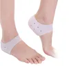 2 pcs topseller massagem gel meias silicone hidratante gel socks de salto gel como o protetor de cuidados com a pele do pé rachado