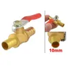 1/4" PEX Brass Ball Valve Full Port Crimp Shut-off Valve for PEX Tubing B00087 BARD