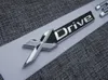 XDrive 50i letra número do baú letras traseiras emblemas decalque adesivo para BMW X5 X63036