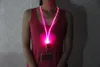 O novo cartão de etiqueta emissora de fibra óptica LED emissora de corda pendurada corda de corda Crachás presentes Fabricantes por atacado Cheer Keychains