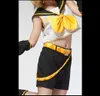 Vocaloid II Rin Kagamine Cosplay Kostuum