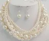 Best Buy Pearl Jewelry Fine NaturalLONGER 100 "4TO 10MM MAR DEL SUR PERFECTO COLLAR PERLAS BLANCAS REDONDAS PENDIENTE
