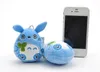 10pcslot 9cm Mini Cartoon Totoro Plush Pendant bemannade mjuk anime totoro nyckelkedjor väska hängen barn älskar leksaker dollgåva3702941