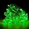 LED Światła łańcuchowe 10m 33ft 100led 5 V USB Powered Wodoodporne Wodoodporne Ciepłe Białe / RGB Copper Wire Boże Narodzenie Festiwal Wedding Party Decoration