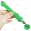 Smoke Shop Accessori per fumatori interi Regalo Pipa ad acqua in silicone Mini portatile Impianti petroliferi Bong Percolatore Penna per tamponare Nave di 1052118