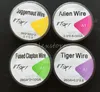 Juggernaut Alien Wire تنصهر Clapton Wires Tiger Coils 4 Style Roll Resistance Coil 15 قدم 15 قدمًا للبخار مع حزمة واحدة