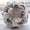 Novo Buquê Artificial Luxo Buquê de Casamento Alto Qulaity Handmade Handmade Holding Flores Para Noivas Casamento Acessório Bouquet Mariage