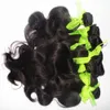 Nyaste frisyr Malaysiska Human Hair 4PCS 400G Grade 7A Mix Lot Body Wave Hair Weaving Natural Color Lägsta Pris Snabb Gratis frakt DHL