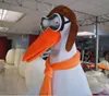 high quality Real Pictures Pilot crane mascot costume Adult Size factory direct free shipping