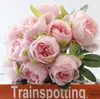 Pretty Charming Bouquet Artificial Silk Flower Peony Wedding Bouquets Peony for Bridal Bouquet Wedding Party Decor