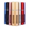 5ml Aluminium Anodized Compact Perfume Aftershave Atomiser Atomizer fragrance glass scent-bottle free shipping I201661204#