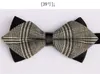 Jacquard bow ties 12*6cm Arrow bowknot 1200`Knitted 40 colors Men's Neck Tie Occupational tie for Father's Day tie Christmas Gift