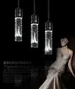 Kristal Kabarcık Hafif Eyfel Kulesi Kolye Işık Tavan Lambası Bar Yemek Odası Lamparas De Techo Colgante Moderna267U