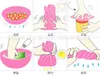 Fashion Hot Multifunction Silicone kitchen drain basket rice washing vegetables and fruit baskets microwave dish cover