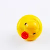 Dôme en verre jaune canard UFO Carb Cap pour conduites d'eau de bangs en verre, plates-formes pétrolières dab, 4MM Thermal P Quartz Banger Nails