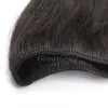 Obehandlade Virgin Hair Extensions 100% Kinesisk Färgbar Mänsklig Hårväv Vävar Naturfärg Silky Straight 2st / Lot Greatremy Drop Shipping