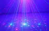 Club Bar LED Effects Lights RG Laser BLUE LED Stage Lighting DJ Home Party 5 Lens 120 Patterns show Professional Projector Light Disco