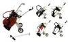 Porte-stylos de golf original avec support pour sac de golf, porte-stylo pour sac de golf de bureau, chariot de golf miniature avec 3 stylos en métal et support pour sac en PU