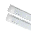 25er-Pack 72 W T8 LED-Röhre, 8 Fuß, zweireihig, integrierte Leuchtmittel, 2400 mm, 2,4 m, AC85–265 V, 7200 lm, LED-Ladenleuchte