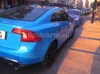 Premium SKY BLUE Gloss Vinyl wrap High Glossy Car Wrap Film with air Bubble Free vehicle wrap covering :1.52*20M/Roll 4.98x66ft