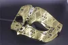 Máscaras de festa máscara de festa de metal dourado phantom homens homens mulheres filigree venezian máscara conjunto de máscaras casal de máscaras cutrine cosplay casamento de baile 314n