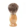 Braireau Haar Scheren Borstel Beard Clearance Shave Facial Brush Beuken Handvat voor Scheermes Gezicht Schoonmaak Tool Mannen Scheerborstel Hoge Kwaliteit