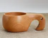 50pcs Beech Cup Kaffekopp, Finland Kuksa Träkopp, Resa Portabel Tea Cup