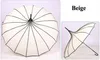 새로운 탑 우산 유행 sunny 및 비오는 우산 6 색을 사용할 수