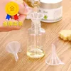 100 stks Plastic Mini Kleine Trechters Voor Parfum Vloeibare Essentiële Olie Vullen Lege Fles Verpakking Tool Gratis Verzending