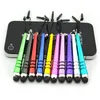 Universal Long Capacitive Screen Stylus Touch Pen for Smart Cell Phone Tablets Pens with Dust Plug