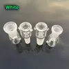 Toptan 3 Renkler Cam Kase Parçaları Için Bongs Kadın Erkek 14mm 18mm Petek ile Ekran Yuvarlak Cam Yağ Kesikleri Cam Bongs