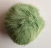 8 cm rotondi molti colori Accessori per palline di pelliccia di coniglio interi pompon da 50 pezzi spedizione veloce ed espressa5524336