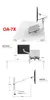 OA-7X Multimedia Desktop 25inch LCD Monior Uchwyt + Uchwyt Laptop Tabela Stojak Full Motion Dual Monitor Mount Arm