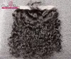 Wefts 4PCSペルーの自然波ミンクの髪は13x4レースの正面閉鎖で織りますGreatremy Mink Human Hair Bundles with Ear to EA