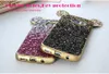 3D Ear Bling Phone Case för Samsung Galaxy S6 S7 Edge Cover Colorful Gradient Glitter Cover för Samsung Galaxy S8 Plus Cute Case