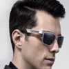 Mężczyźni spolaryzowane okulary przeciwsłoneczne HD aluminiowa marka magnezu na świeżym powietrzu sportowy wędkarstwo 57 mm okulary gogle Oculos de sol luster z 250V
