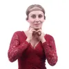 Mulheres Dupla Torção Trançado Peruca de Cabelo Headband Elastic Hairband Tranças Sintéticas Trança Testa Cabeça Acessório de Cabelo Faixa de Mascarar Xmas