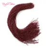 Synthetisch Zizi Crochet Vlechten Haar Kinky Krullend Vlechten Haar Micro Braid Haak Hair Extensions Marley voor zwarte vrouwen