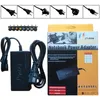 96W Universal AC Power Adapter Laddare för bärbar dator Notebook DC 15V-24V 10PCS